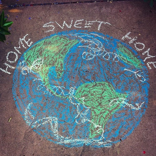 Happy Earth Day.  May we all make the world a better place with our amazing cleverness, cooperation, and compassion. Sending love and blessings to all.