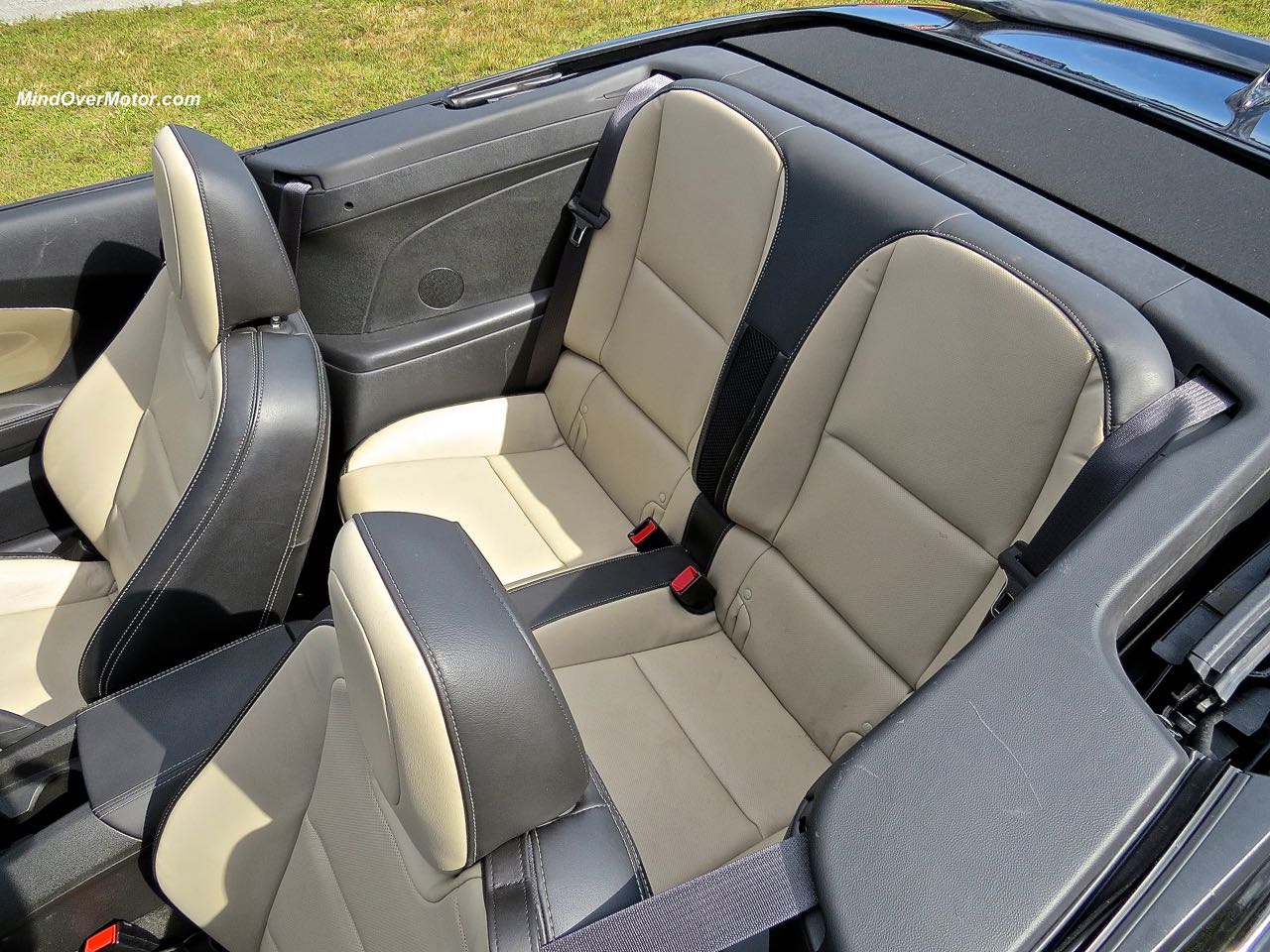 2015 Chevrolet Camaro Convertible Rear Seats