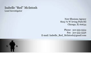 Business Card-Red