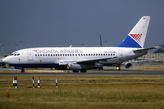 Croatia Airlines B737-230 9A-CTD LHR 12/08/1995