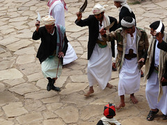 Knife dance Sanaa Yemen