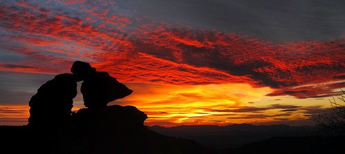 winter sunset arizona usa landscape tucson rhyolite nationalmonument willcox chiricahua americansouthwest
