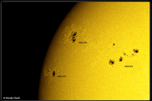 sun solar astrophotography astronomy celestron sunspots skywatcher orionssag autostakkert