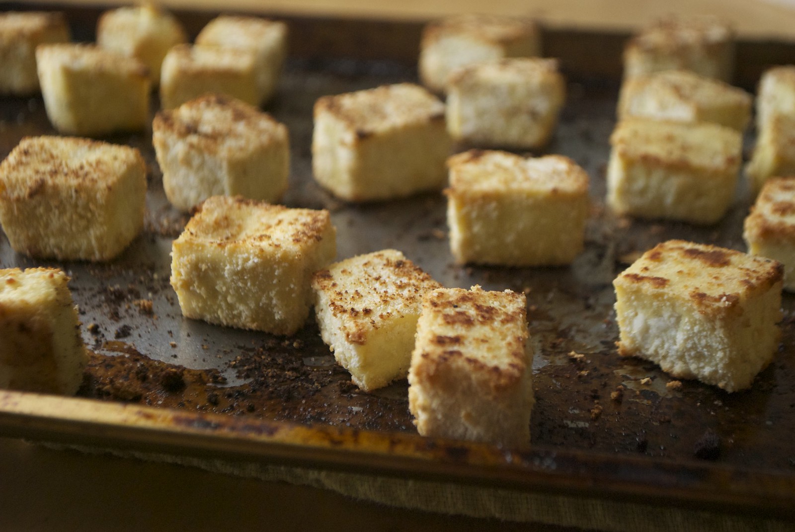 Crispy Baked Tofu | Kitchen in the Hills