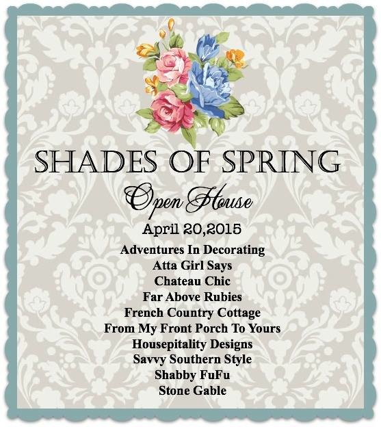 Shades of Spring Open House Blog Party-Housepitality Designs