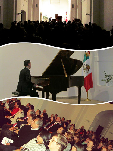 Concierto del pianista mexicano Alejandro Vela en Praga