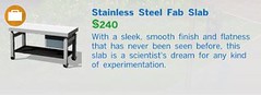 Stainless Steel Fab Slab