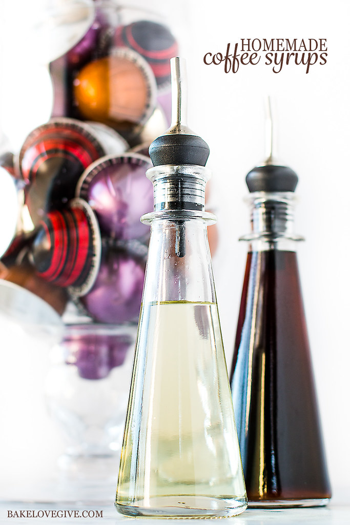 Save money and eliminate artificial ingredients with easy to make Homemade Coffee Syrups
