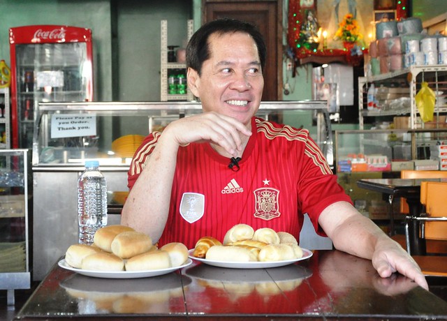 Chef Sandy Daza in Jaro, Iloilo