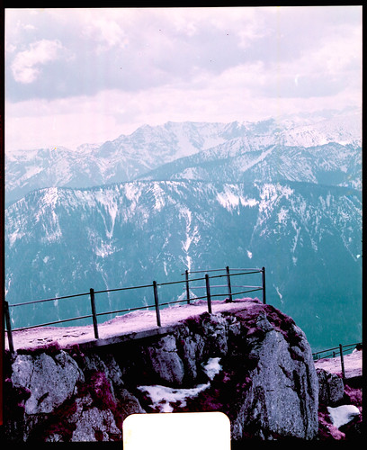 winter sky mountains film mediumformat view path handrail 6x7 thealps negativescan 2015 120mmfilm 127mm mamiyauniversal analoguephotography digitaliza lomochromepurple mamiyasekorp