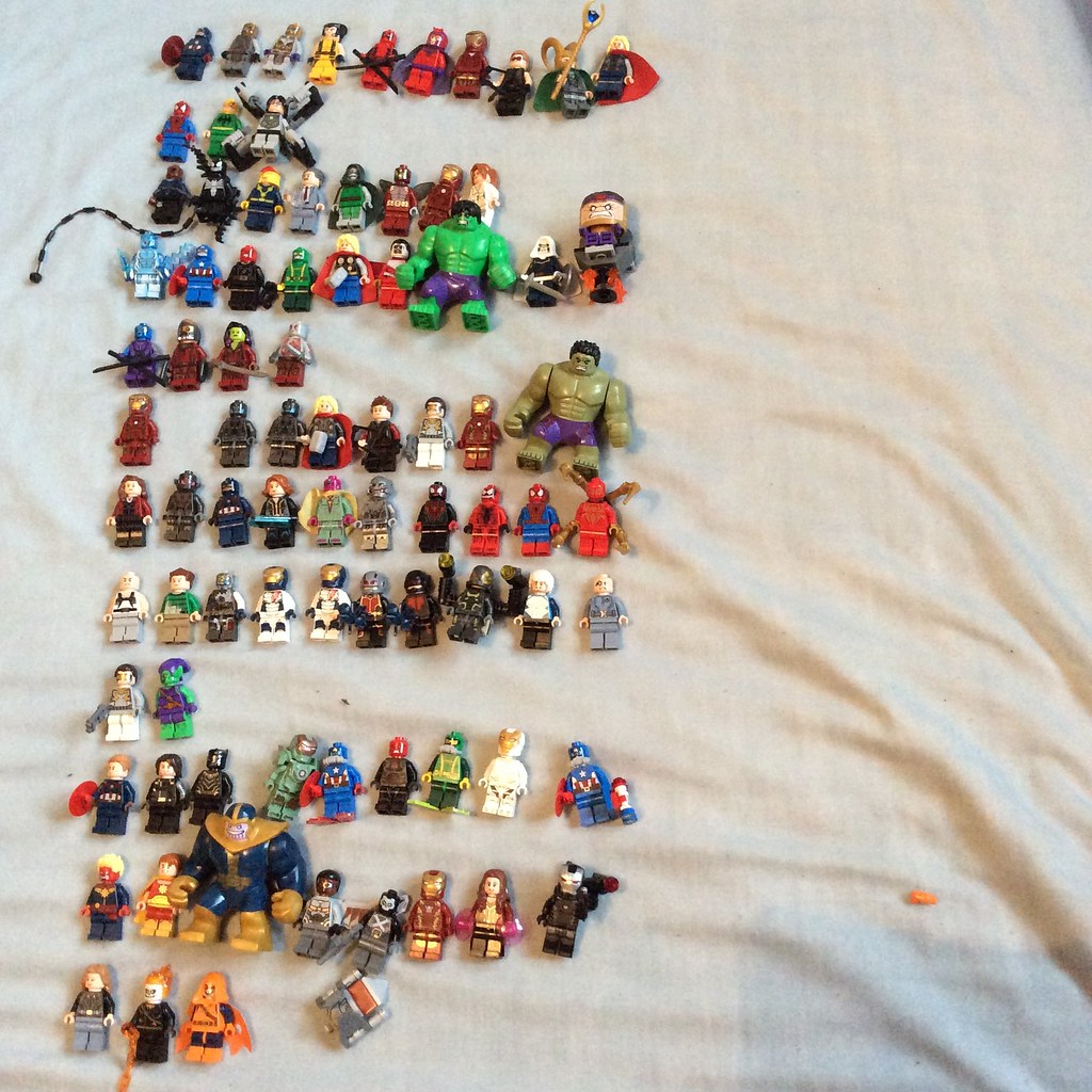 Lego Marvel collection so far