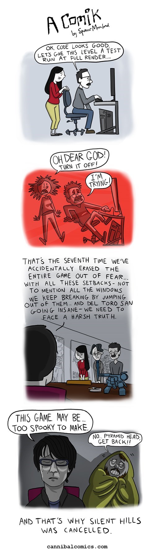 The Comic That Explains Why Silent Hills Was Cancelled