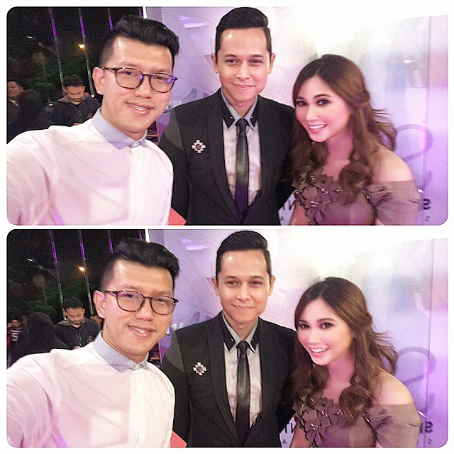 Selfie dgn @hafizulkamal & pasangan di karpet merah Malam Anugerah #DramaFestKL2015