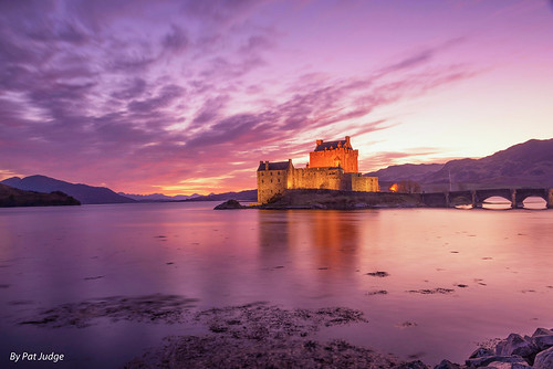 greystonescameraclub castle colour eileandonancastle isleofskye scotland scottishtourism sky sunset water sunrise