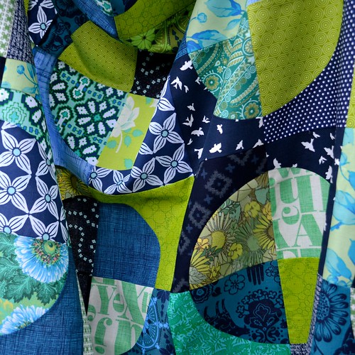 Blue and Green quilt
