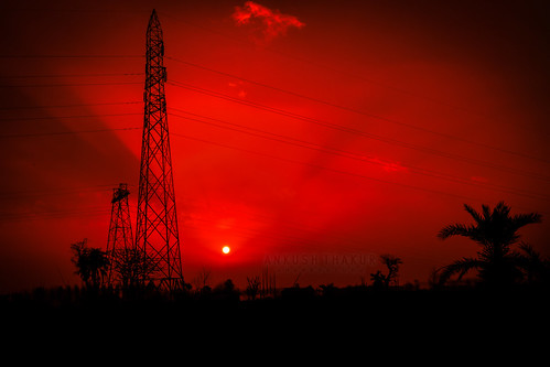 red nature silhouette sunrise photography nikon punjab ludhiana sutlej d5300 ladhowal