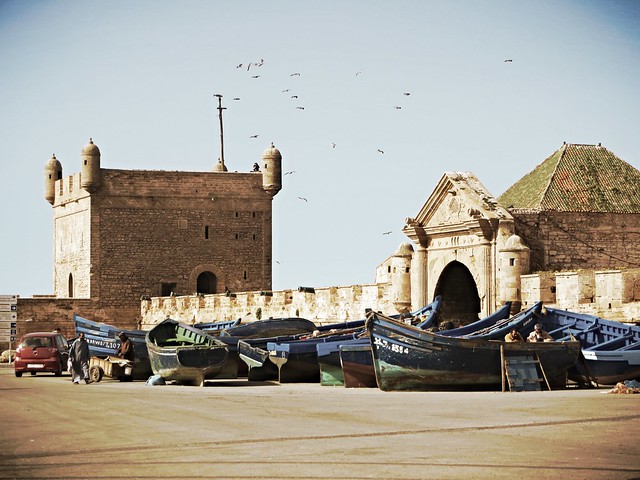 fishing boats, Essaouira, borj mogador, best places to visit in Morocco