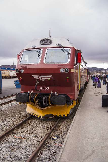 Trondheim to Bodo train
