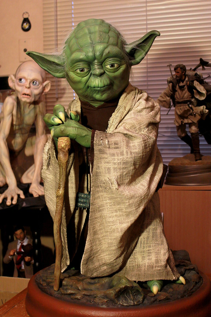   [Sideshow] Star Wars: Yoda Life-Size figure (Lançado!) 16617282407_3e1575c32a_b