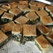 Pascualina: Spinach, onion, mushroom, egg and cheeses, baked in a pie crust