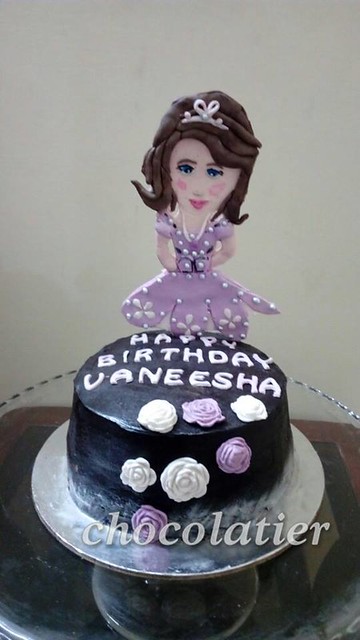 Pretty Birthday Cake by Divya Sawhney of Chocolatier