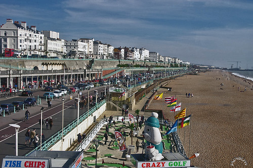 sea sun fish beach golf crazy brighton play stones arches flags chips seafront jainbow