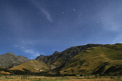 newzealand sky night stars southisland marlborough clarencevalley orionsbelt thepot bluffstation inlandkaikourarange mounttapuaenuku nznl branchcottage