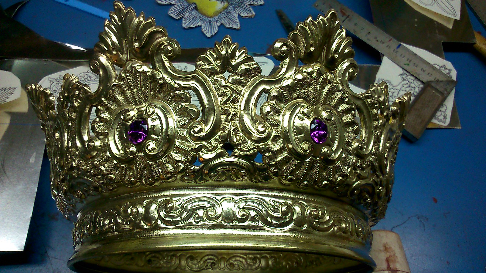 Corona Virgen de los Dolores. Villanueva de la Sierra.