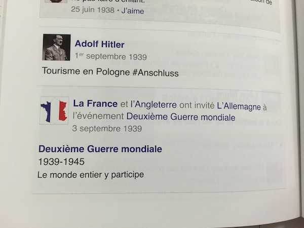 Histoire de France selon Facebook