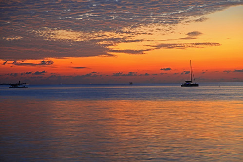 sunset south maldives tropics seaplane ari atoll
