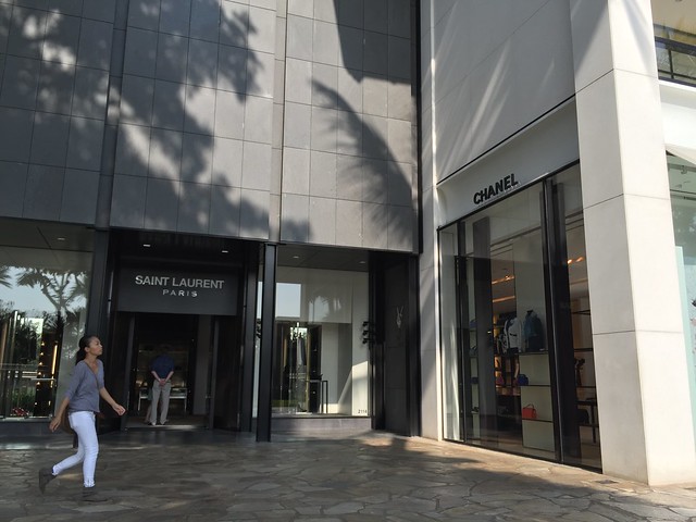 YSL and Chanel stores