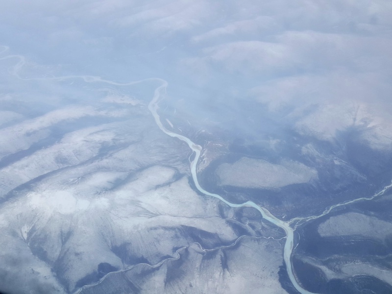 Arctic from the plane
