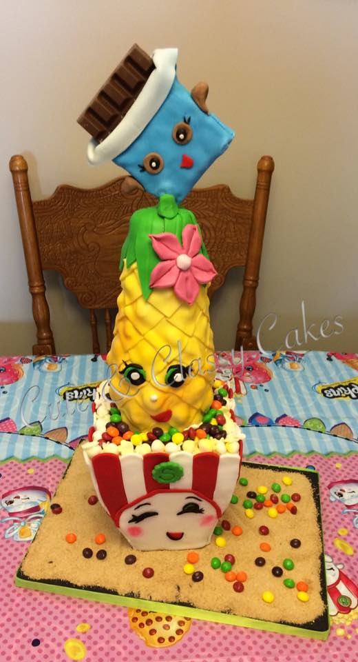Shopkins Cake by Cute & Classy Cakes