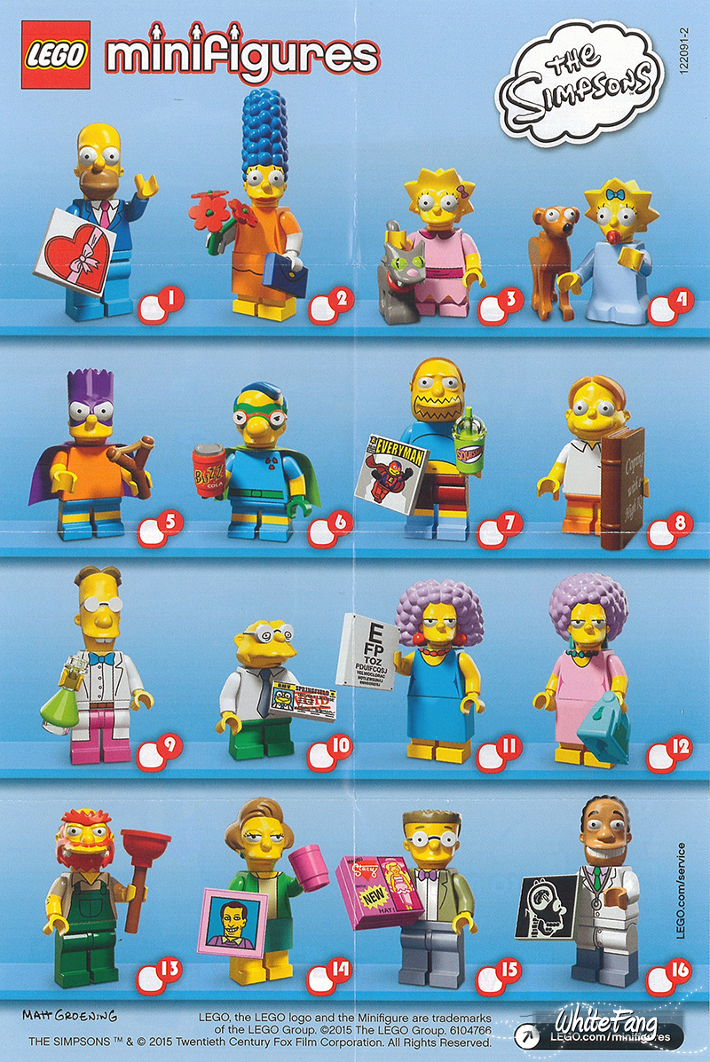 LEGO Minifigure Simpsons Series 2 71009 Patty 