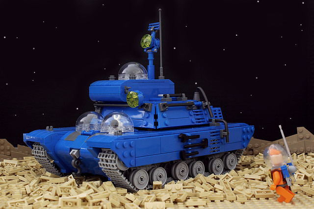 Tintin Moon Tank