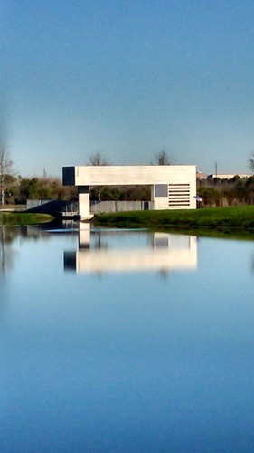 lake reflection water memorial texas tx run sugar land