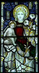 Matronly Virgin and Portly Christ Child by Kempe