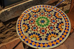 Middle Eastern Table-Top Tile