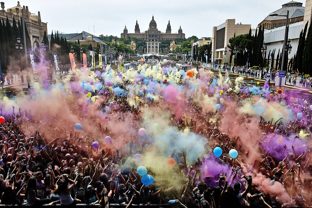 The Color Run by Desigual 2014