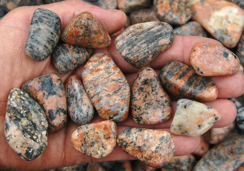 More Georgia granite being tumbled | Rock Tumbling Hobby