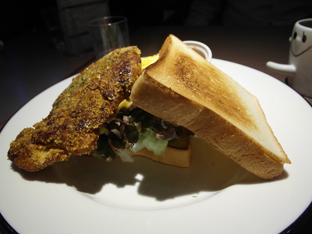 卡疆嫩煎雞胸歐姆蛋三明治 $180@樂樂小時光有機食材餐廳（附有親子遊戲區）