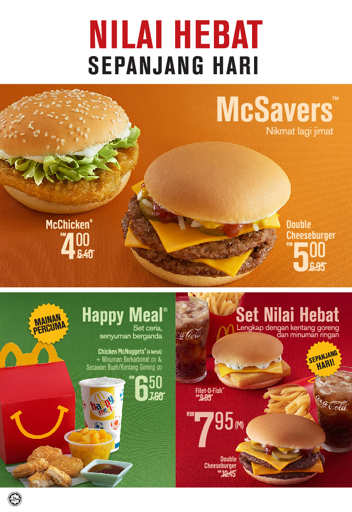 Harga Makanan di McDonalds Selepas GST | Sensasi Selebriti
