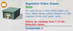 Regulation Police Drawer