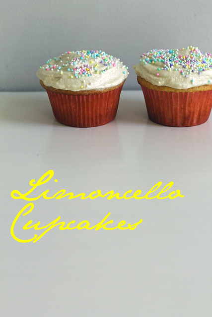 limoncello cupcakes