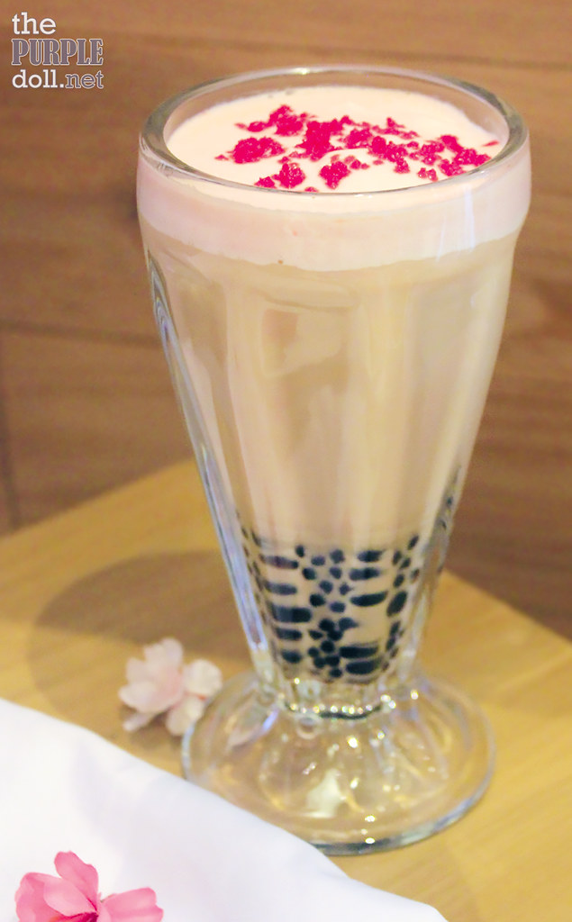 Sakura Royal Milk Tea (P145 Medium; P155 Large)