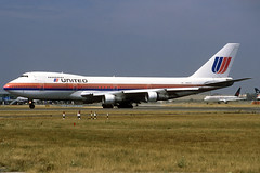 United B747-238B N163UA LHR 12/08/1995