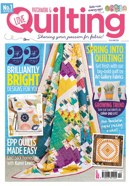 Issue 19 of Love Patchwork & Quilting