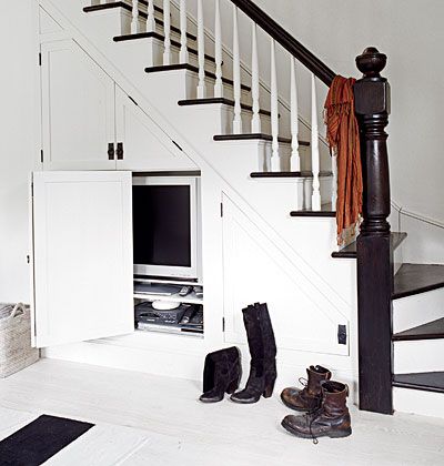 10 Genius Ways to Use the Space Under the Stairs