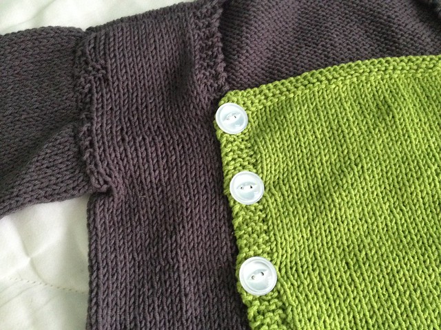 Pullover w button front because spring