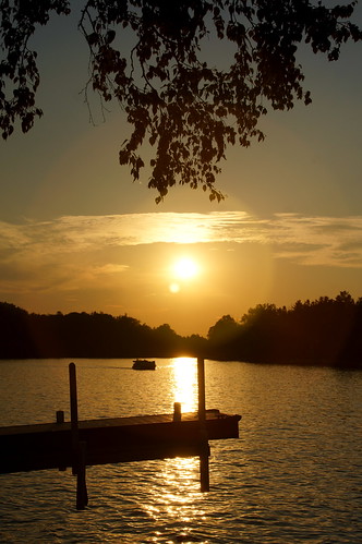 smallwoodlake tittabaswasseeriver nancydar pontoon sunset cruising